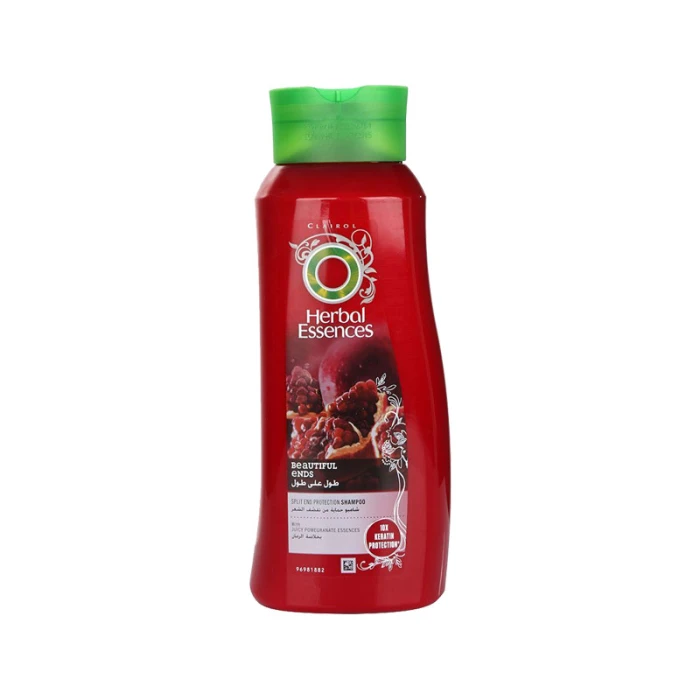 Herbal Essences Beautiful Ends Split End Protection Shampoo with Juicy Pomegranate Essences 700 ml
