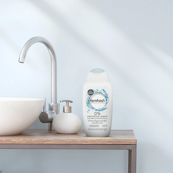 Femfresh 0% Sensitive Wash Fragrance Free 250ml
