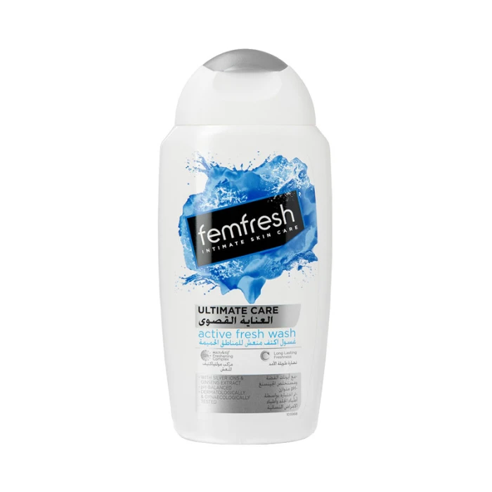 FemFresh Ultimate Care Active Fresh Wash 250ml