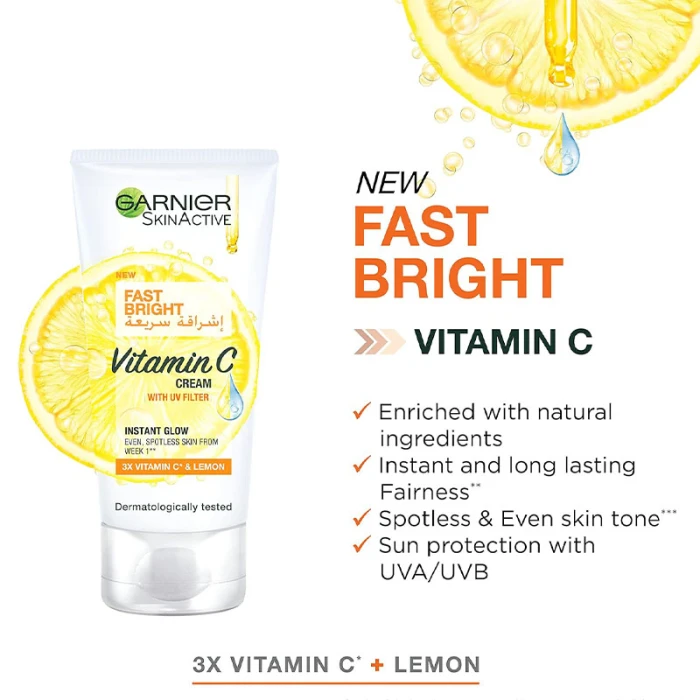 Garnier Skin Active Fast Fairness Day Cream 50ml