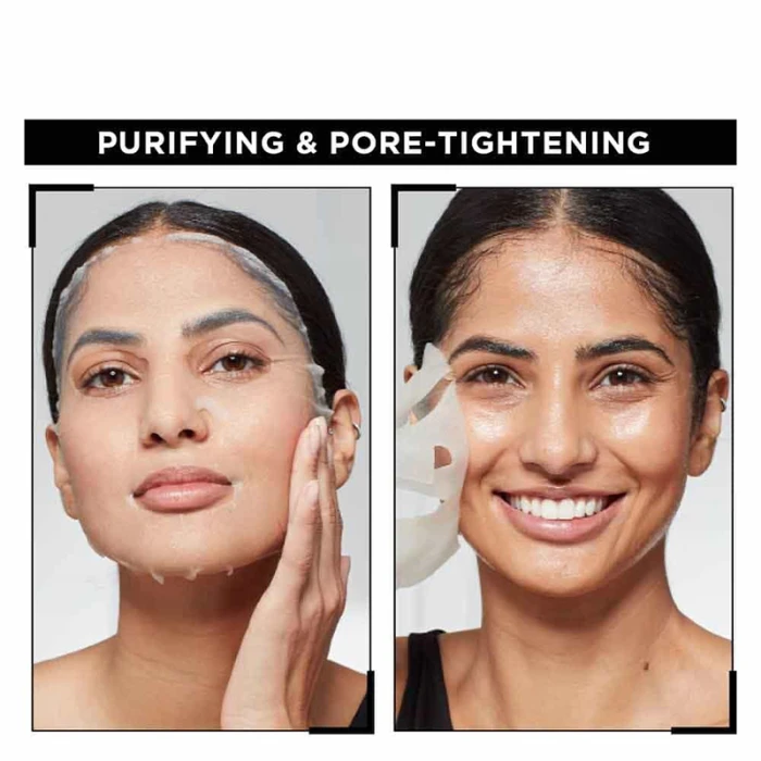 Garnier Skin Active Hydrating Face Tissue Mask Pure Charcole