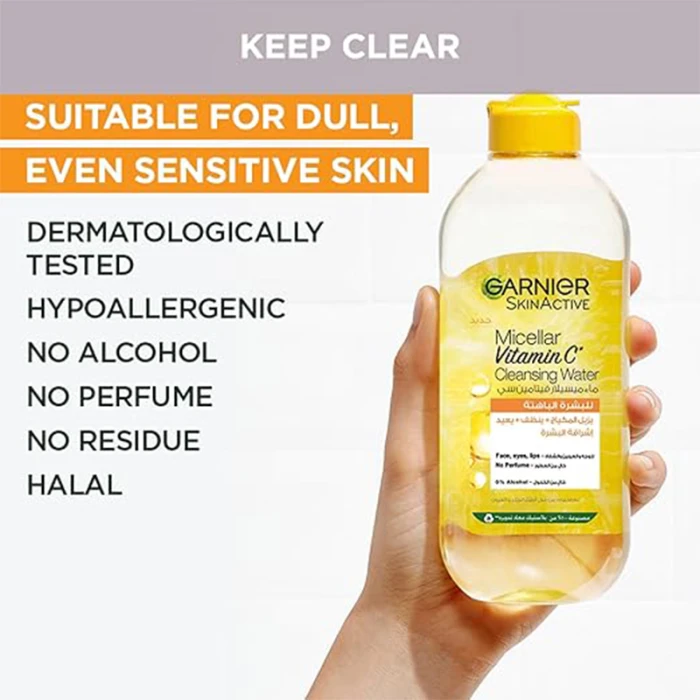 Garnier Skin Active Vitamin C Micellar Cleansing Water 400ml