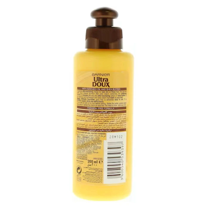Garnier Ultra Doux Cream Avocado Oil & Shea Butter Leave In 200ml