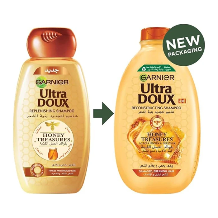 Garnier Ultra Doux Honey Treasures Rep Shampoo 400ml