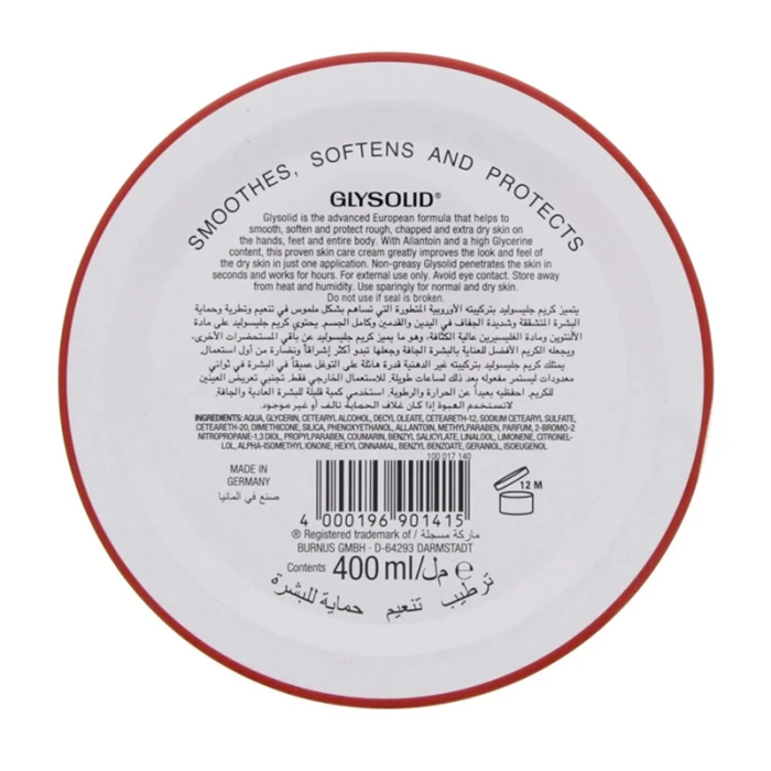 Glysolid Cream 400ml
