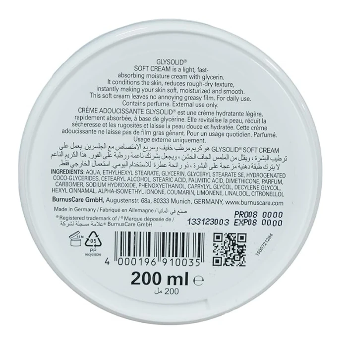 Glysolid Soft Cream 200ml