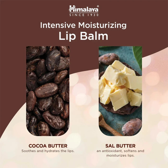 Himalaya Lip Balm Intensive Moisturizing Cocoa Butter 4.5 gms