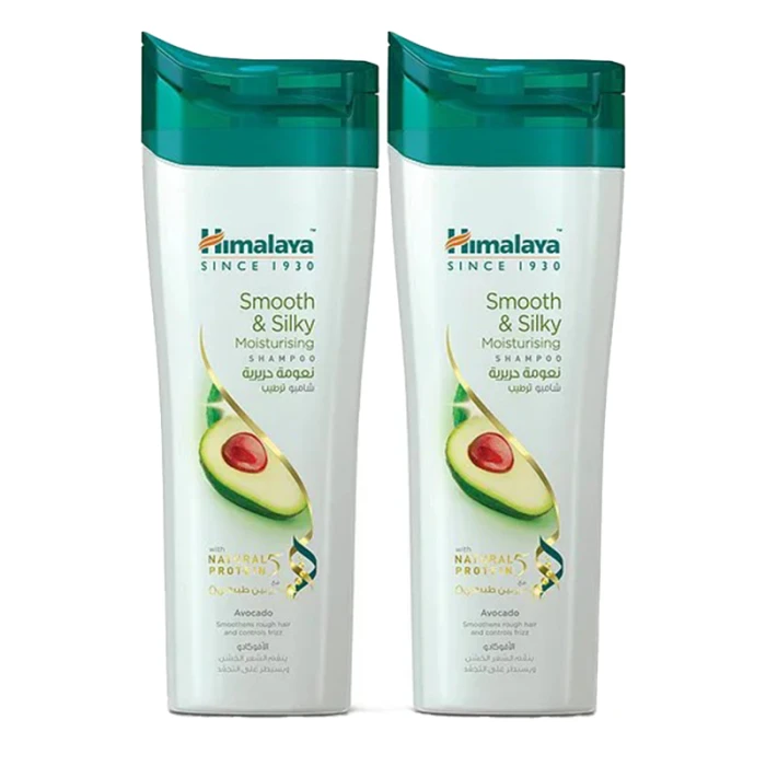 Himalaya Shampoo Smooth & Silky Moisturising 2 x 400 ml