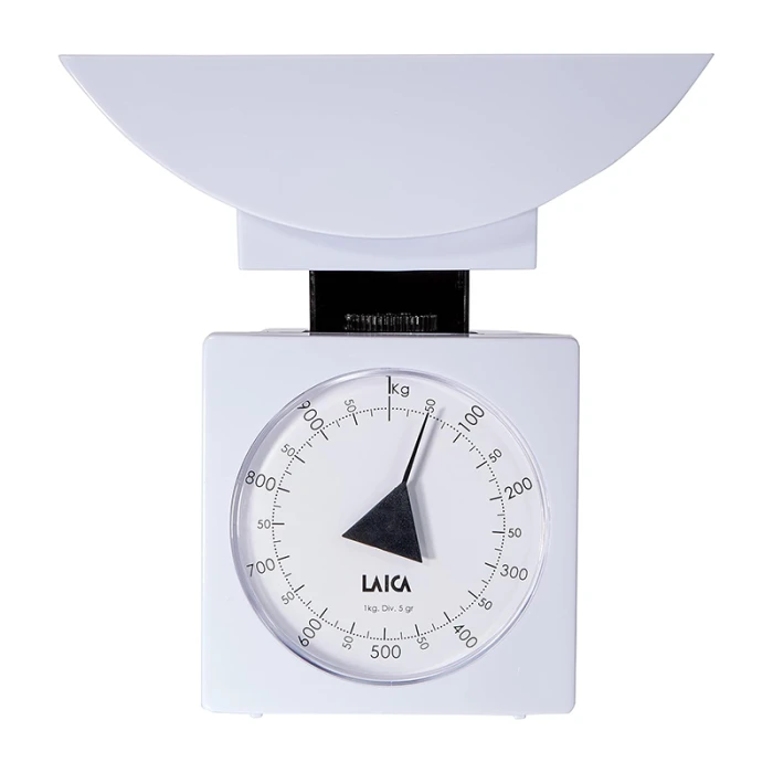 LAICA Mechanical Food Scale for Kitchen with 1 Bowl upto 1kg