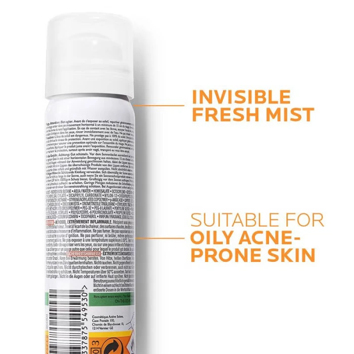 La Roche Posay Anthe Anti-Shine Mist Spf50+ 75ml