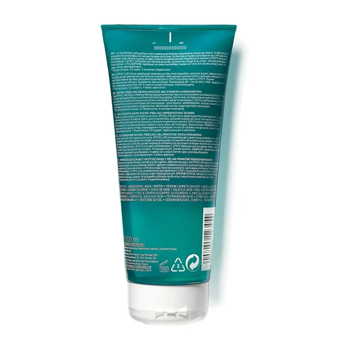 La Roche Posay Effaclar Micropeel Gel 200ml