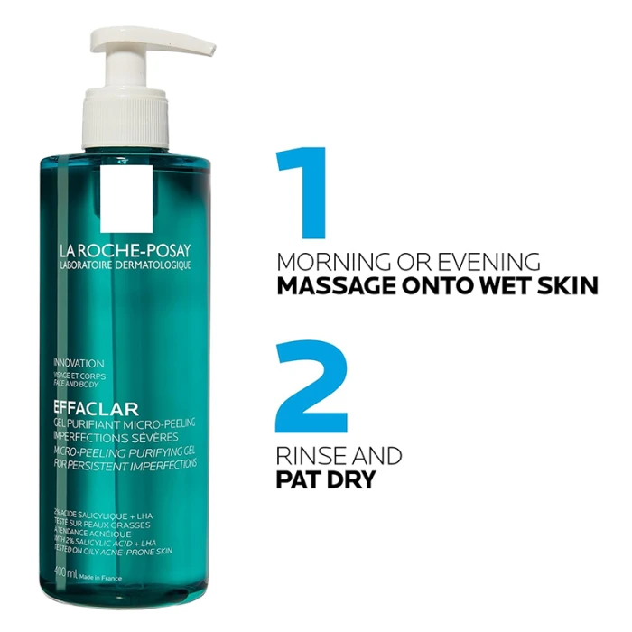 La Roche Posay Effaclar Micropeel Gel 400ml