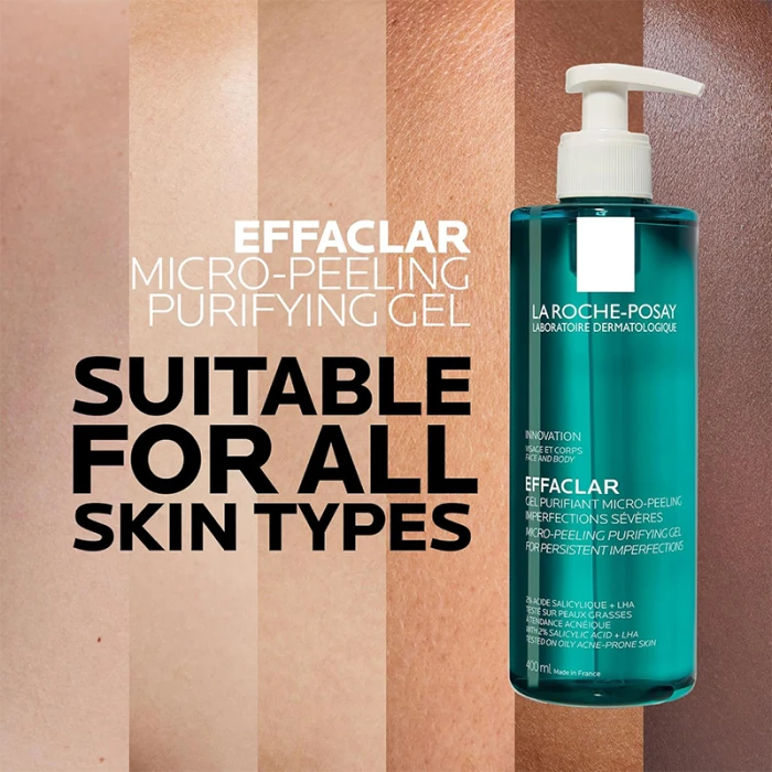 La Roche Posay Effaclar Micropeel Gel 400ml