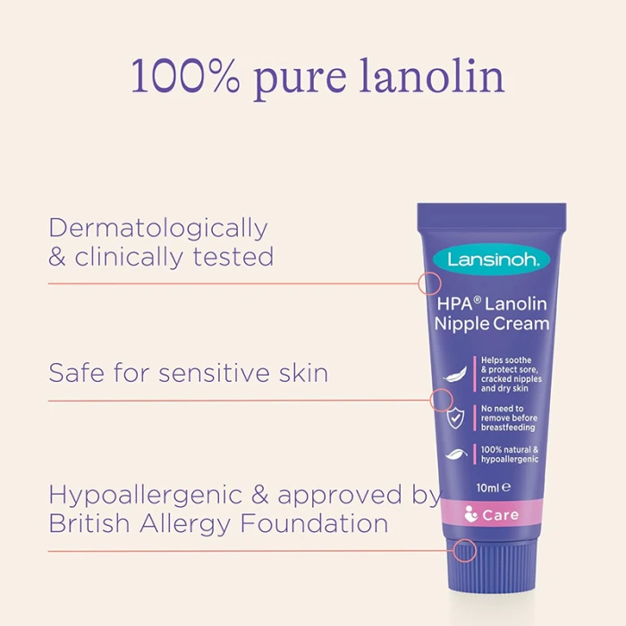 Lansinoh HPA Lanolin Nipple Cream 10ml