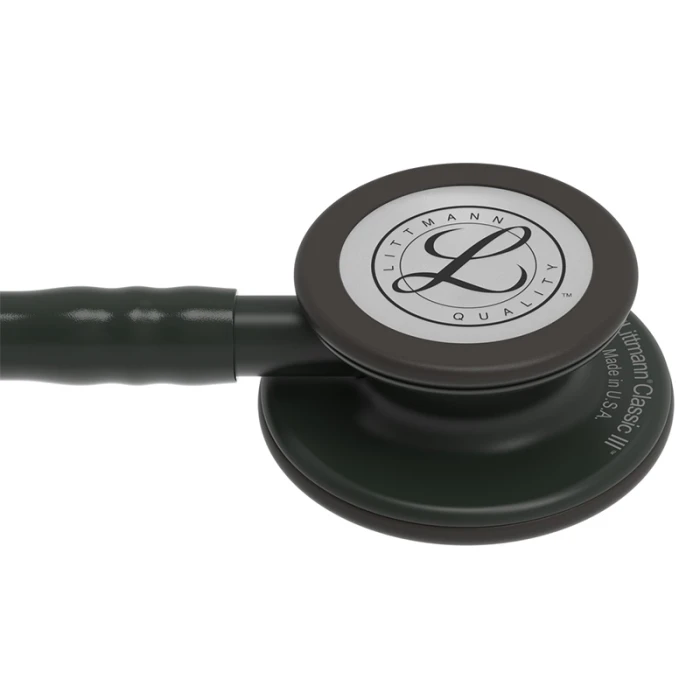 Littmann Classic III Monitoring Stethoscope 27 inch Black Edition ChestPiece Black Tube