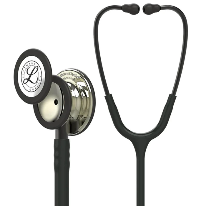 Littmann Classic III Monitoring Stethoscope 27 inch Champagne Black Tube
