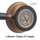 Littmann Classic III Monitoring Stethoscope Copper Finish Chestpiece Chocolate Tube 27 inch