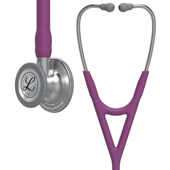 Littmann Stethoscope Cardiology IV 27 inch Plum Tube Stainless Steel Chestpiece
