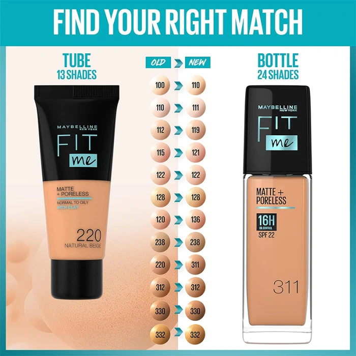 Maybelline Fit Me Fdt Mat Pore Spf 111 Mena