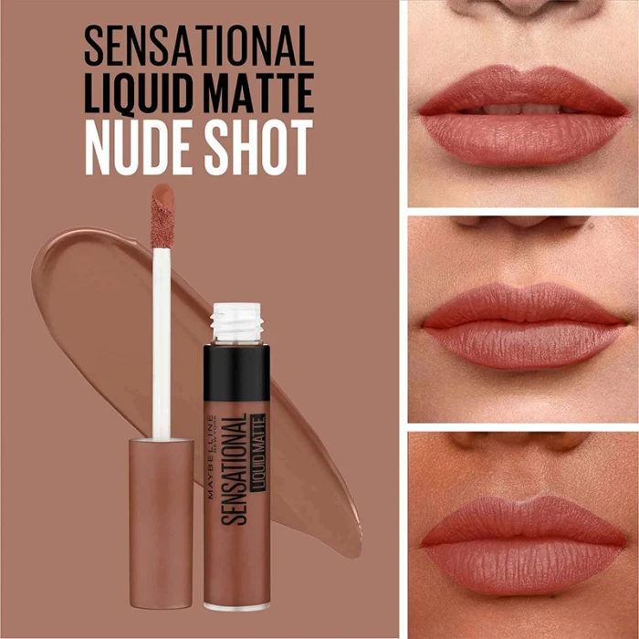 Maybelline Sensational Liq Matte Nu08 As