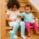 Melii Abacus Snack Container With Finger Trap Pink