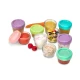 Melii Glass Food Storage Container 12 pcs set (6 x 4oz & 6 x 2oz)