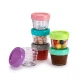 Melii Glass Food Storage Container 4oz 6 pcs