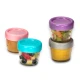 Melii Glass Food Storage Container 4oz 6 pcs