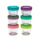 Melii Glass Food Storage Container 4oz 6 pcs