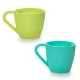Melii Silicone Bear Mug - 2 Pack (Mint & Turquoise)