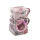 Melii Silicone Bear Mug - 2 Pack (Pink & Grey)
