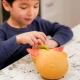 Melii Silicone Bowl With Lid Brown Bear 350 ml