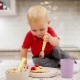 Melii Silicone Caterpillar Spoon & Fork Set