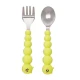Melii Silicone Caterpillar Spoon & Fork Set