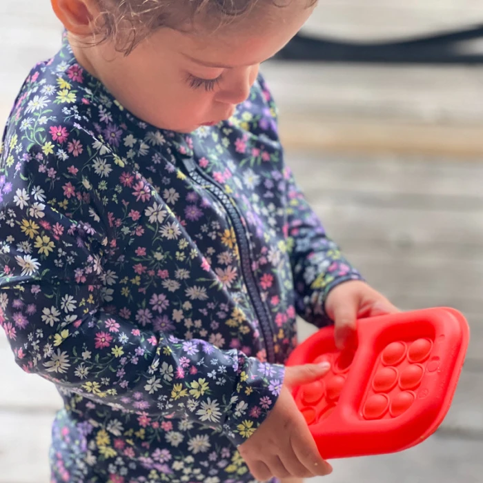Melii Silicone Pop-It Ice Pack Coral