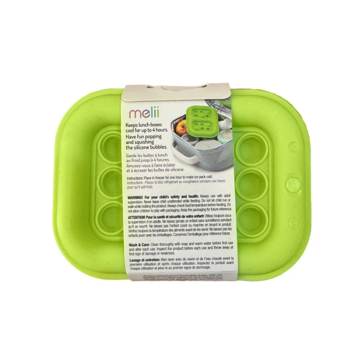 Melii Silicone Pop-It Ice Pack (Turquoise & Mint) 2 pcs