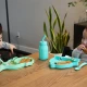 Melii Silicone Spoons 4 Pc Set - Shark, Dino, Dog, Bear