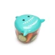 Melii Snack Container Turquoise Shark