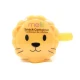 Melii Snack Container With Finger Trap - Yellow Lion