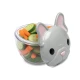 Melii Snack Container With PCTG Base - 3 Pack Bulldog, Shark, Cat 232ml