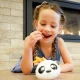 Melii Snack Food Storage Container Pack of 3 Panda, Bulldog, Lion