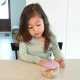 Melii Snack Food Storage Container With PP Base Bulldog & Cat 2 pcs