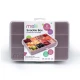 Melii Snackle Food Container With Removable Divider Pink 4oz