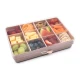 Melii Snackle Food Container With Removable Divider Pink 4oz