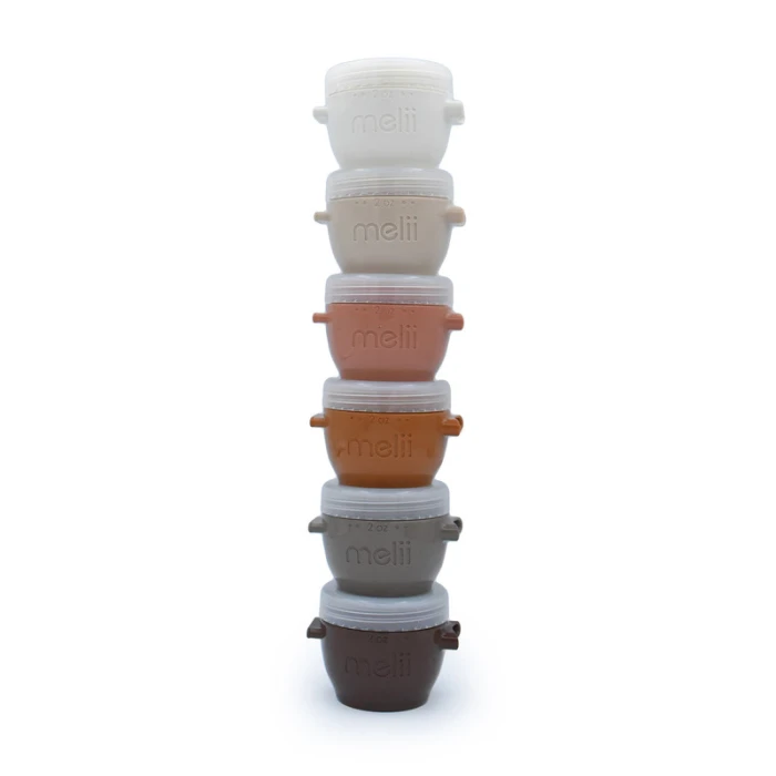 Melii Snap & Go Pods 2oz 6 Pcs Neutrals