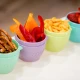 Melii Snap & Go Pods 4oz, 4 Pcs Multi Color