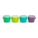 Melii Snap & Go Pods 4oz, 4 Pcs Multi Color