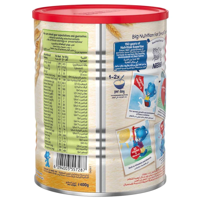 NESTLE Cerelac Cereals With Iron+ Wheat and Fruits 1Kg