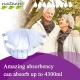 Nateen Combi Ultra Adult Diapers L, 10 Pcs