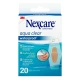 Nexcare Aqua Clear Waterproof Bandages, G, 26mm X 57mm, 20/Pack